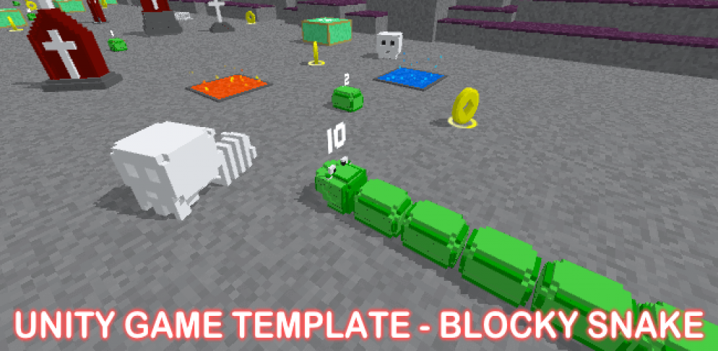 Unity Game Template - Blocky Snake