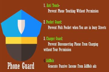 Phone Guard-Anti Touch  Pickpocket Prevention Android App