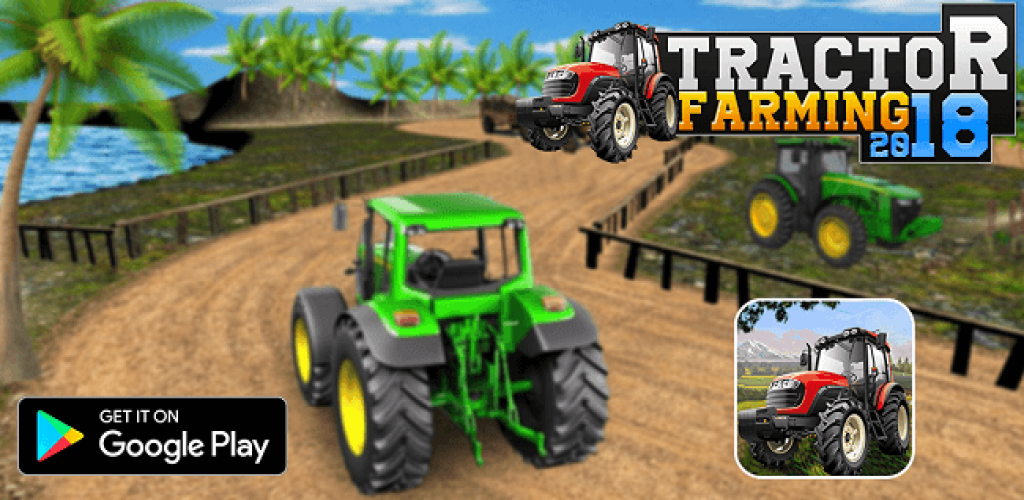 Real Tractor Farming Drive 3D : Offroad Sim Farming Game