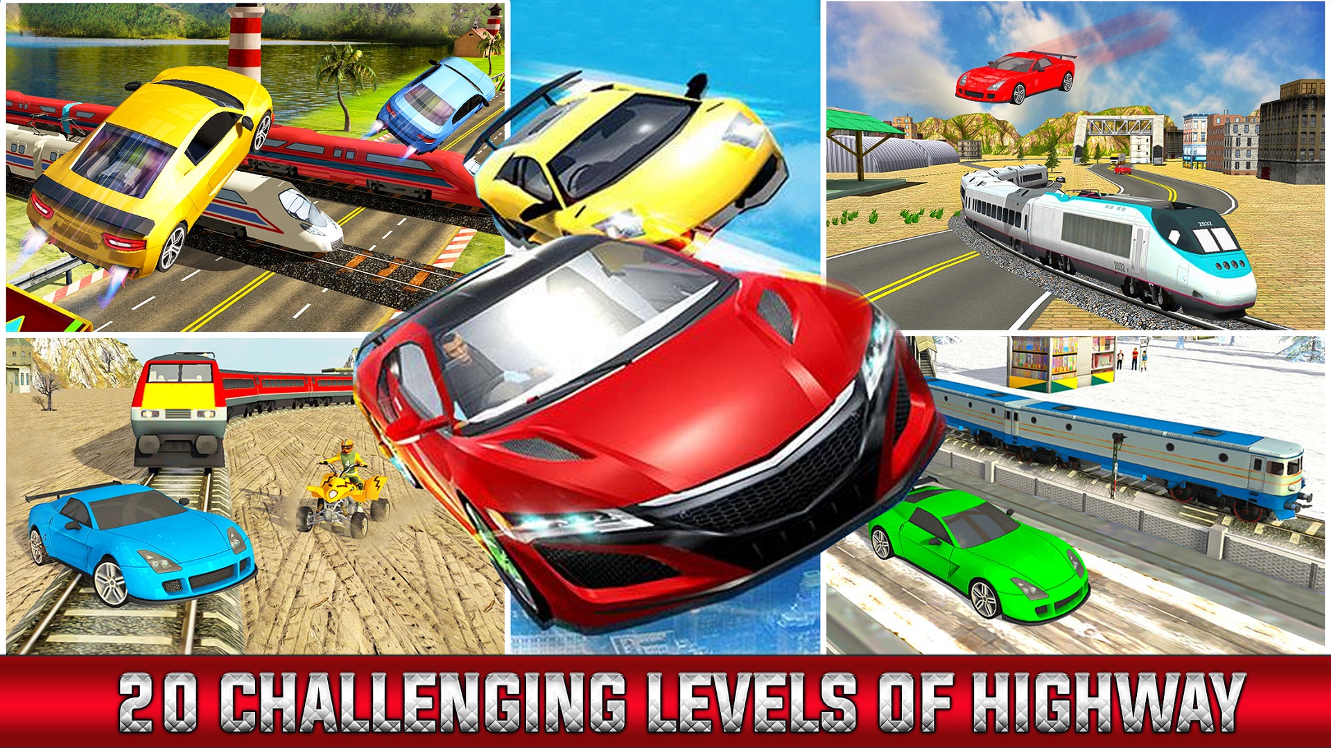 Marvelous Highway Car Stunt :Traffic Racing Games