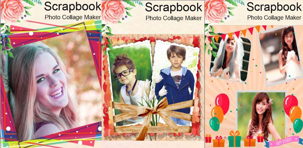 Scrap book collage maker