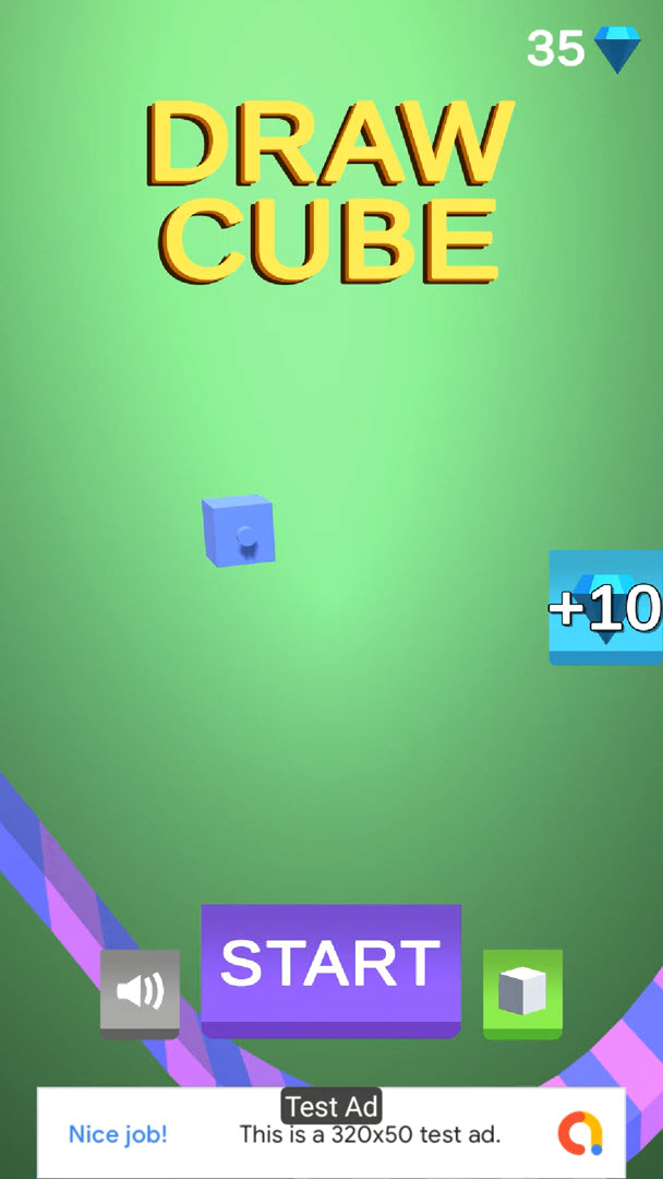Draw Cube - Complete Unity Game