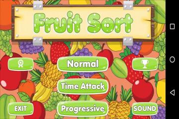 Fruit Sorting Game with Admob, StartApp  Leaderboards