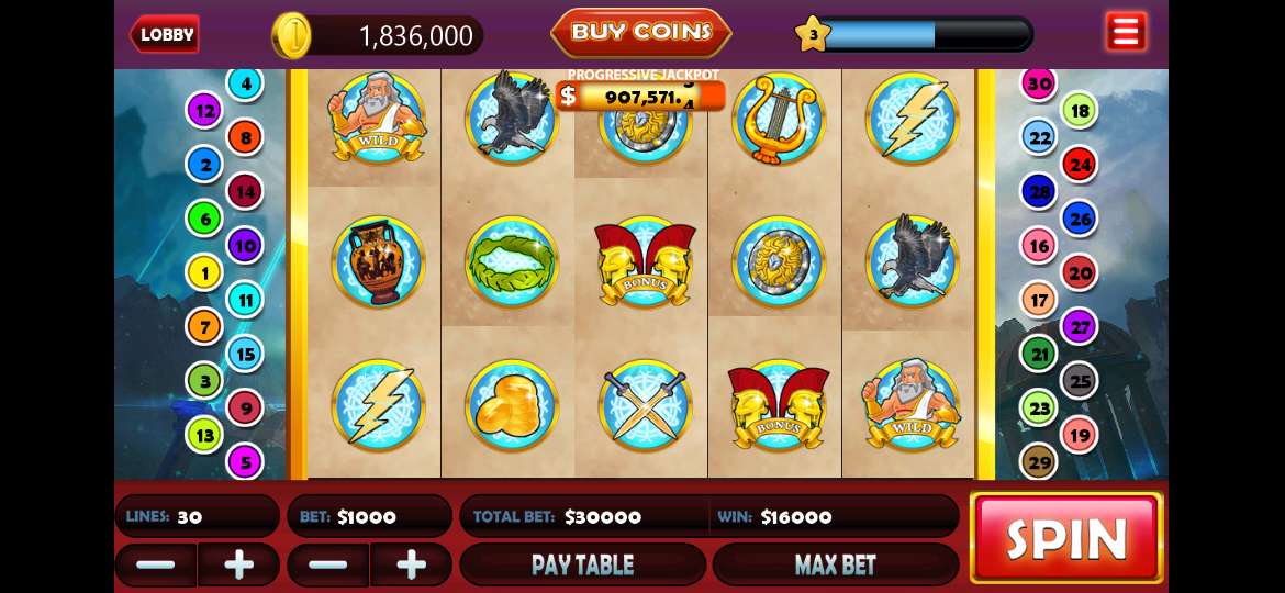 My Zeus Slots Free Casino