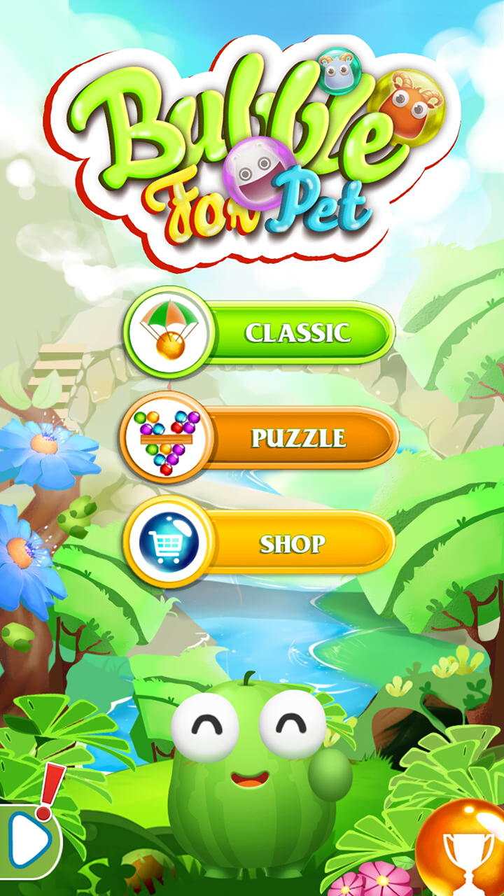 Buy Bubble Pet Shooter Mobile App Source Code Dovemobi