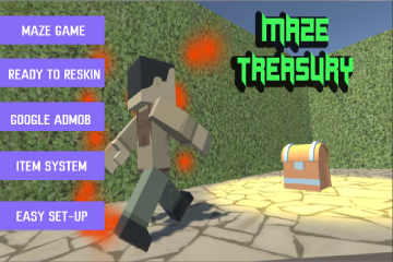 Maze Treasury - Unity Game Template