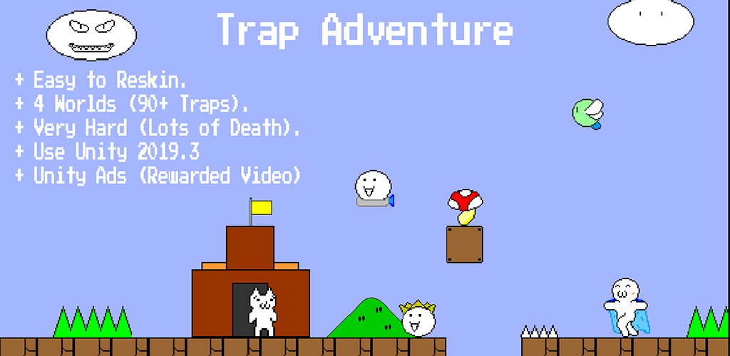 Trap Adventure (90+ Traps) - Unity Game Template