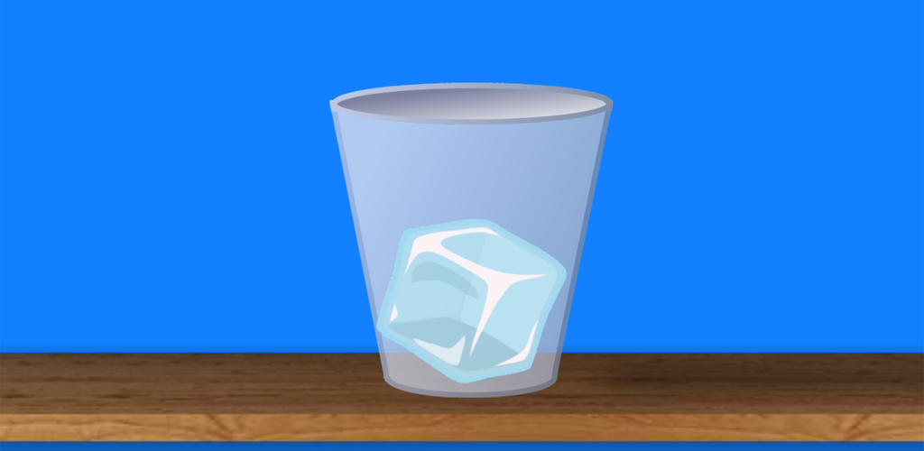 Ice Cube Jump - one tap endless hyper casual game - jump  one glass to another