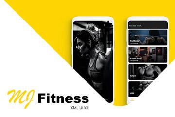 MJ Fitness - Android UI Kit