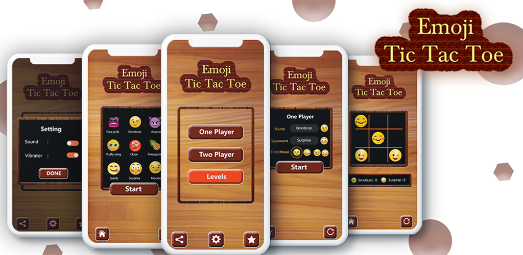 Tic Tac Toe For Emoji - Android Game Source Code