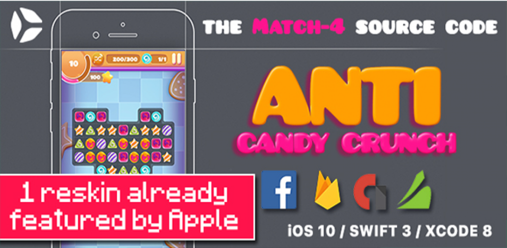 Anti Candy Crunch - the MATCH-4 Source Code