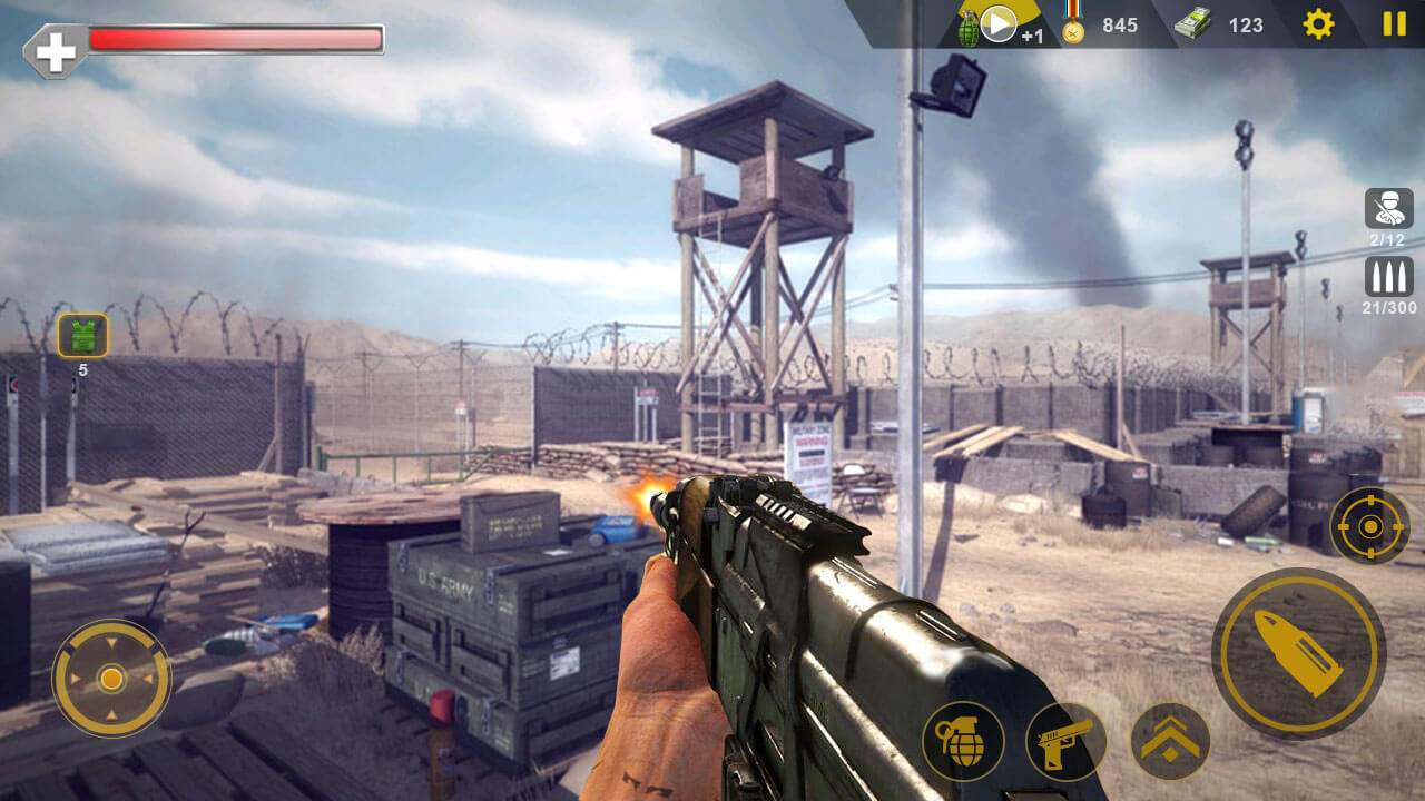 Commando Sniper CS War 3D- yalghaar of the army counter strike