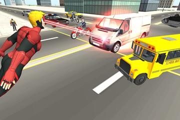 Flying Superhero Revenge Grand City Captain Games