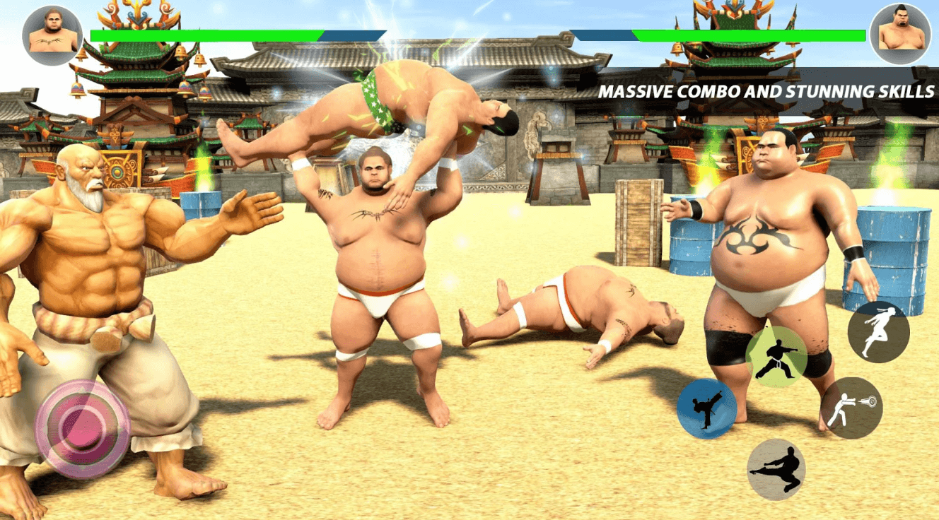 Sumo Wrestling 2020 Live Fight Arena