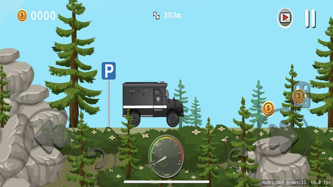 uLogic Driver Car Game SpriteKit Swift 5 (iOS)