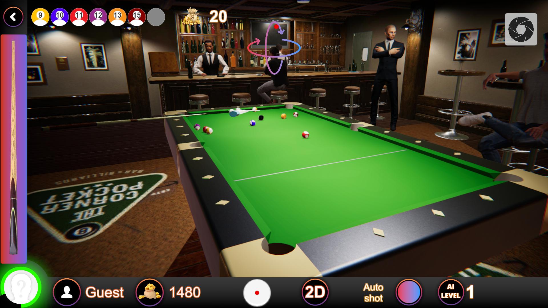 PoolMaster 8 Ball Billiard 3D