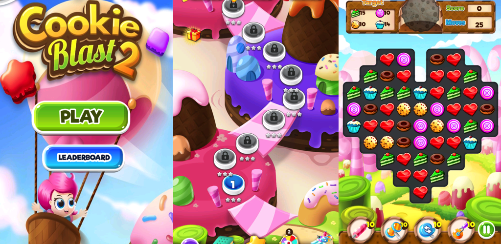 Cookie Crunch Match 3 Game - Cocos2dx