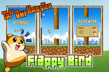 Tap Tap Hamster Game Flappy Bird