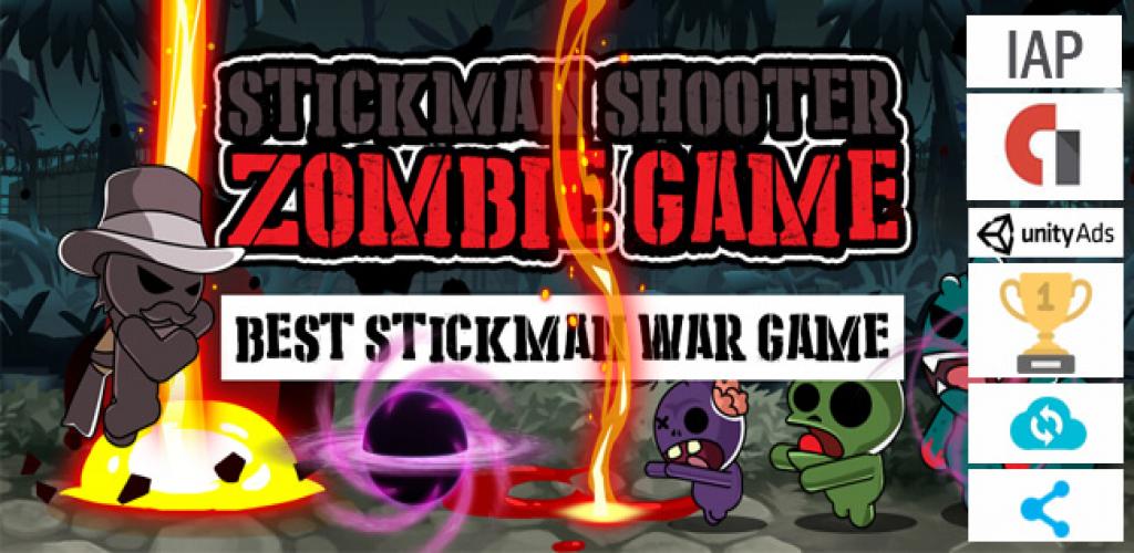 Stickman Shooter Zombie Game